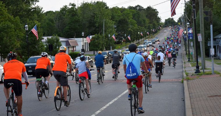 Clarence Pedal Party attracts over 500 cyclists