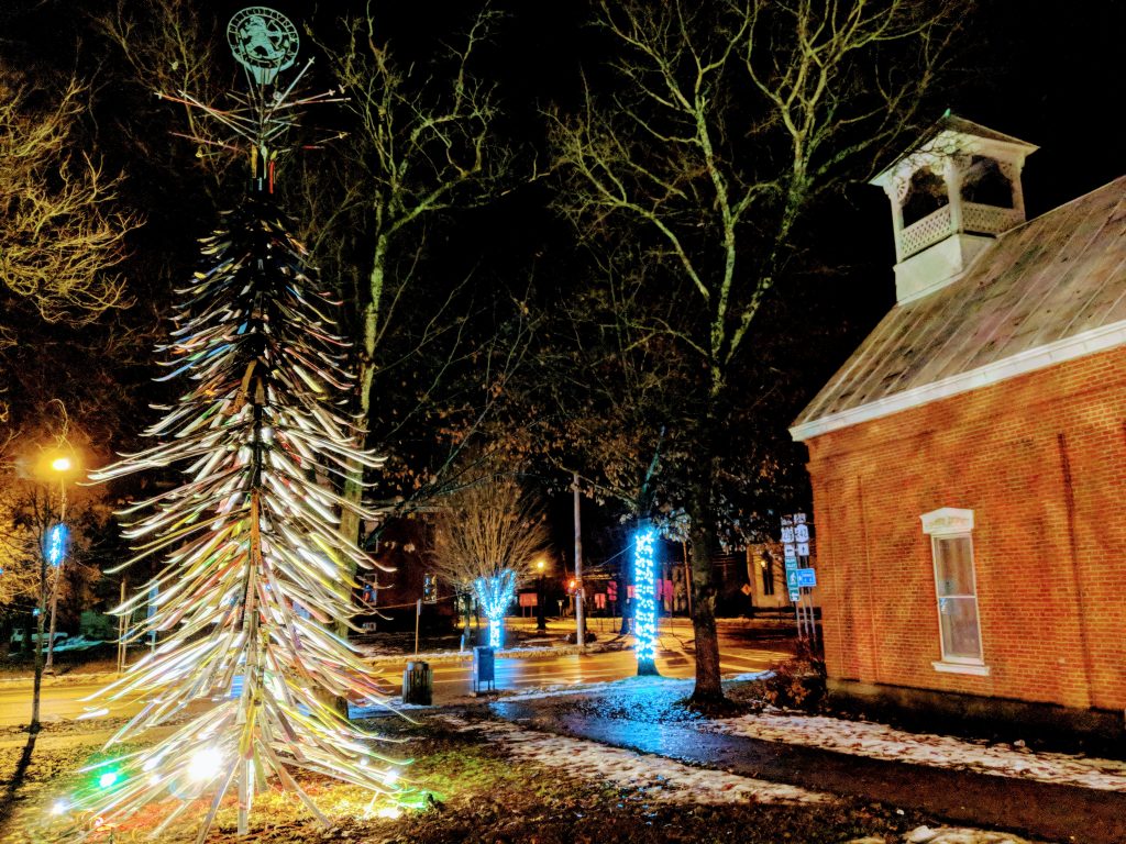 Photos Holiday lights in Ellicottville, New York SitlerHQ