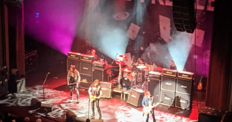 VIDEO: Jamestown crowd rockin’ to Ace Frehley’s “New York Groove.”