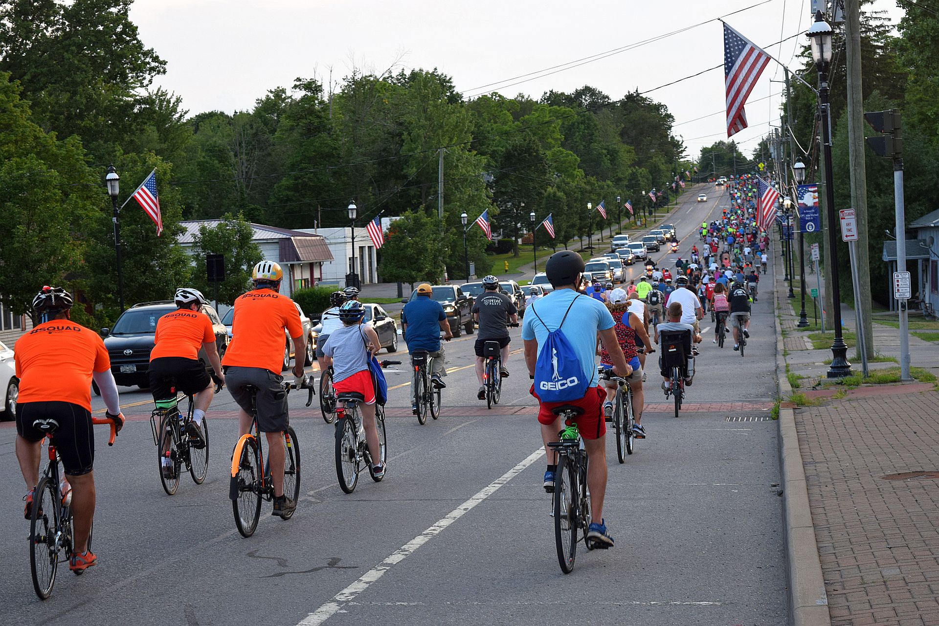 Clarence Pedal Party attracts over 500 cyclists