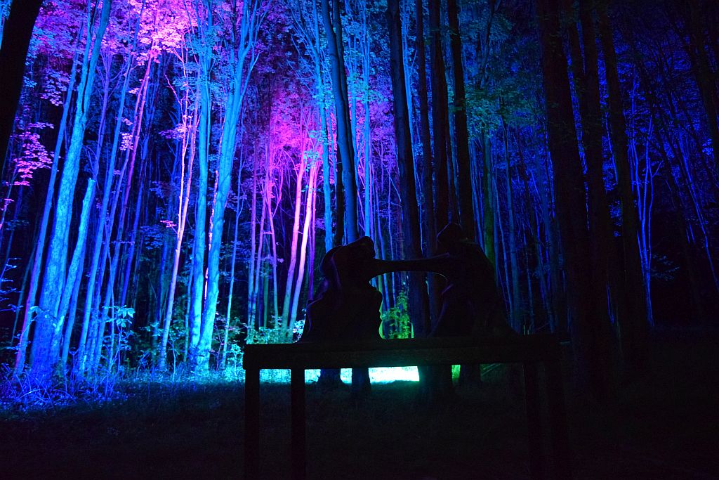 Wonderful 5th season of NIGHT LIGHTS at Griffis Sculpture Park just concluded.