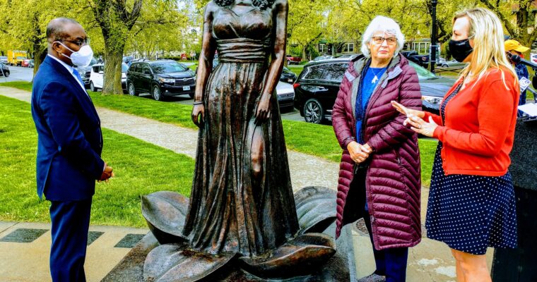 Sculpture unveilings in Buffalo & Ellicottville, NY