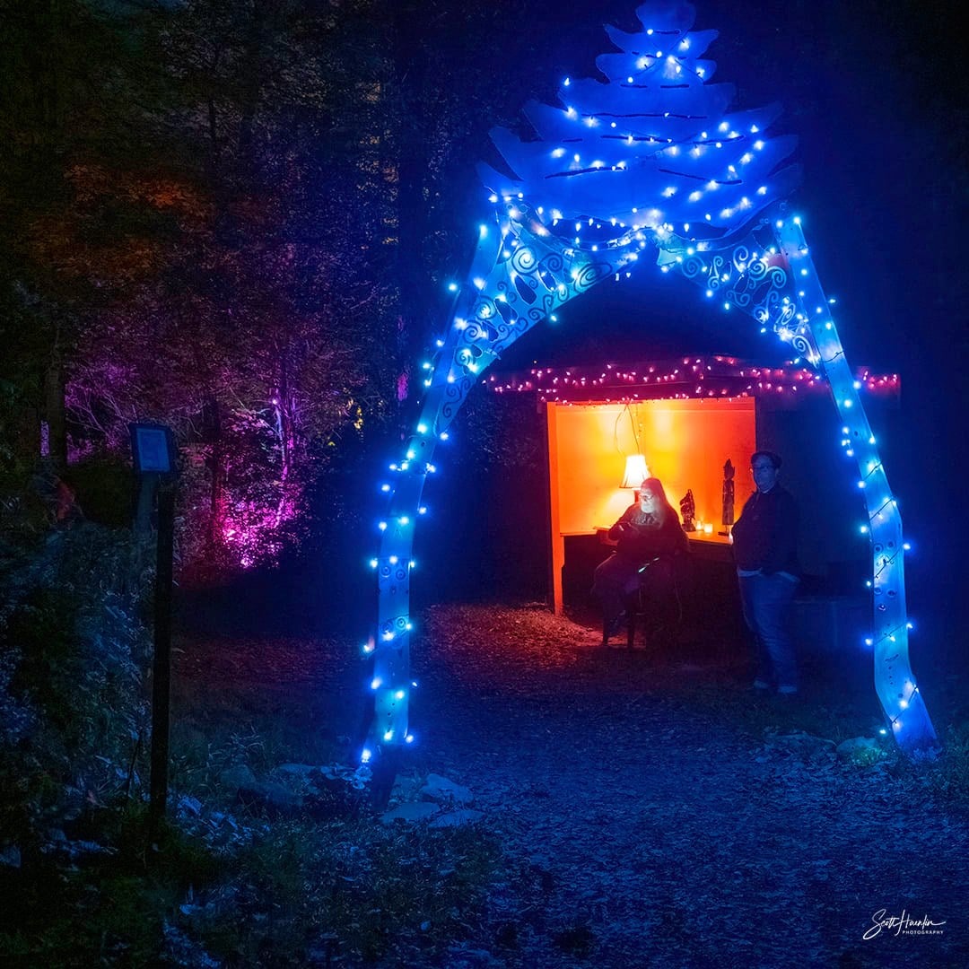 SitlerHQ presents NIGHT LIGHTS at Griffis Sculpture Park