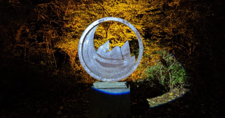 Promo video for NIGHT LIGHTS at Griffis Sculpture Park