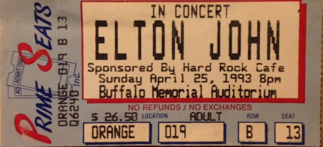 Ticket stub memories: Buffalo’s Memorial Auditorium