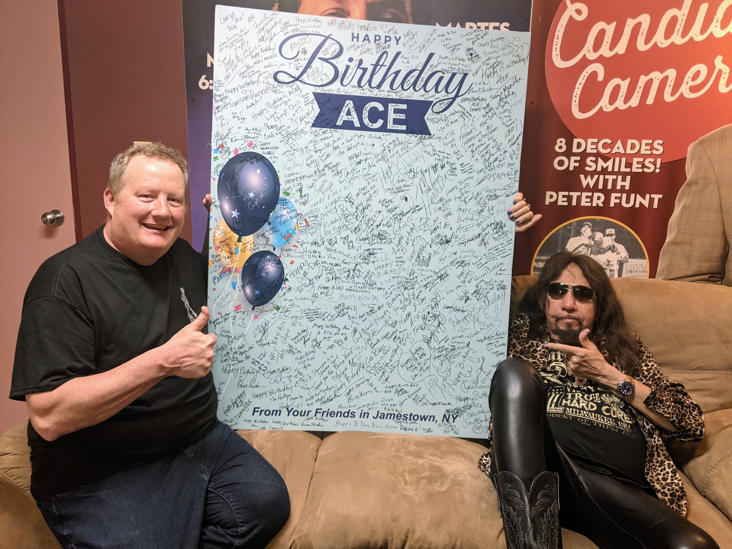 How Jamestown wished “Happy Birthday” to Rock & Roll Hall of Famer Ace Frehley