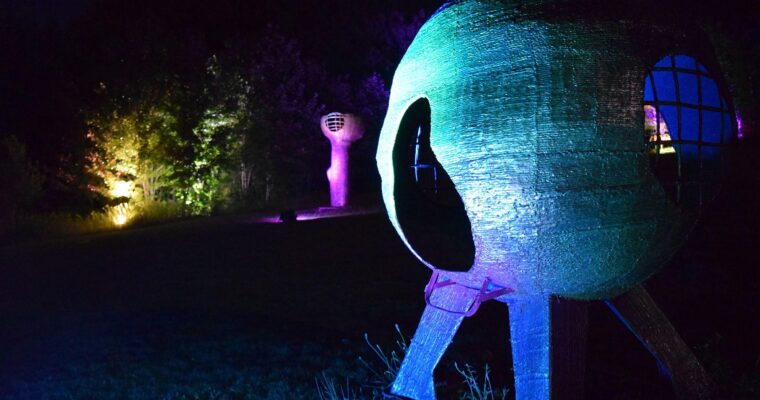 SitlerHQ enters 11th year of NIGHT LIGHTS at Griffis Sculpture Park