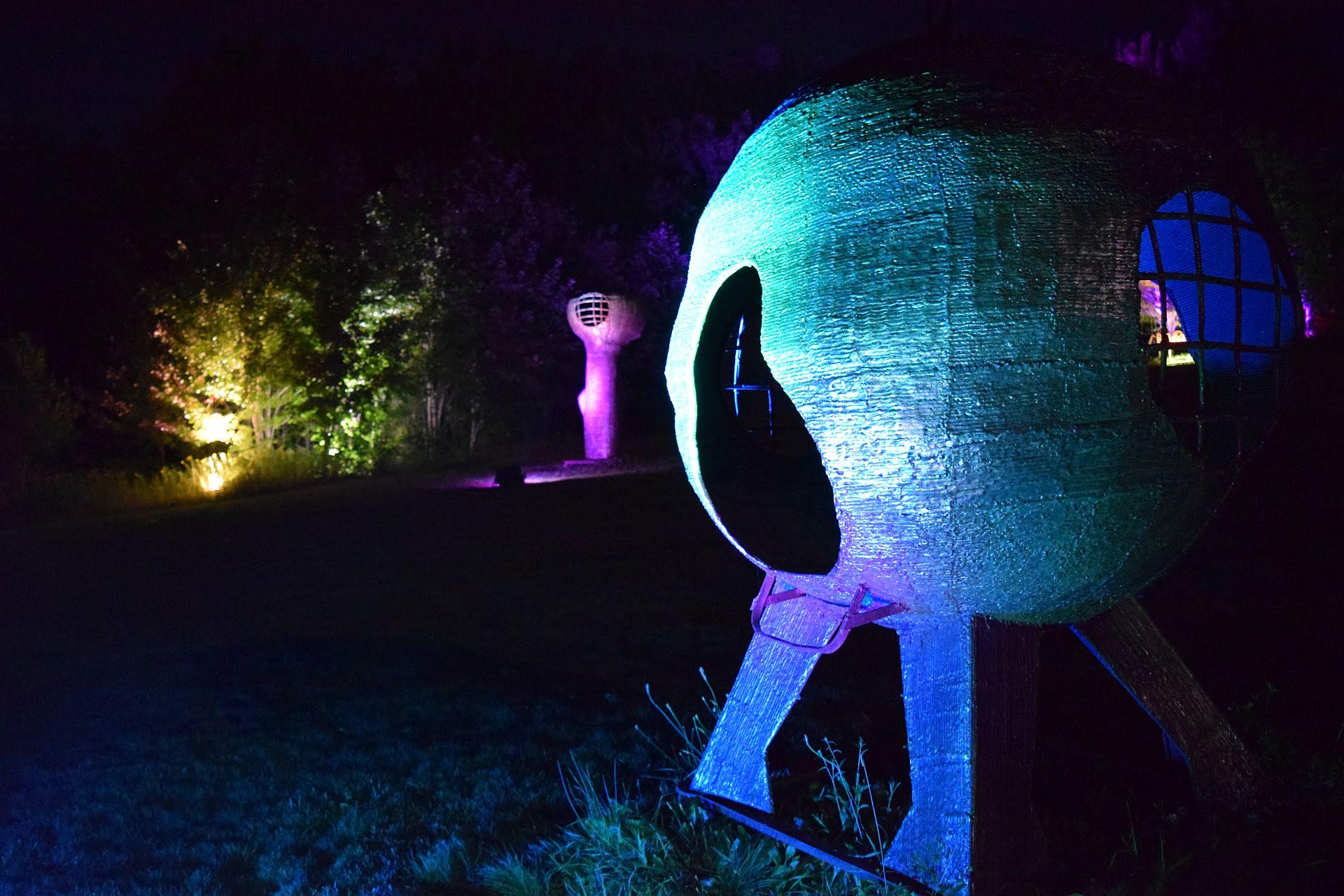 SitlerHQ enters 11th year of NIGHT LIGHTS at Griffis Sculpture Park