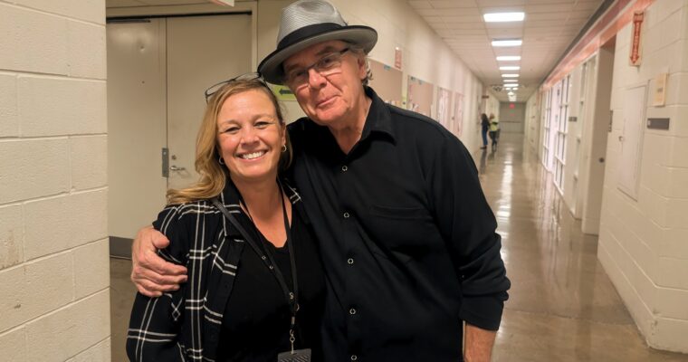 Backstage photos from 10000 Maniacs concert at University at Buffalo