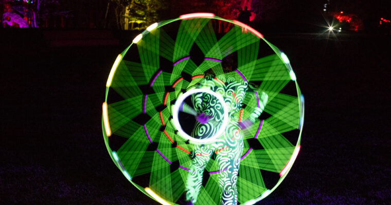 SitlerHQ produces 12th NIGHT LIGHTS at Griffis Sculpture Park